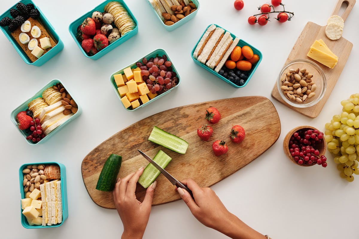 Weekly meal prep containers